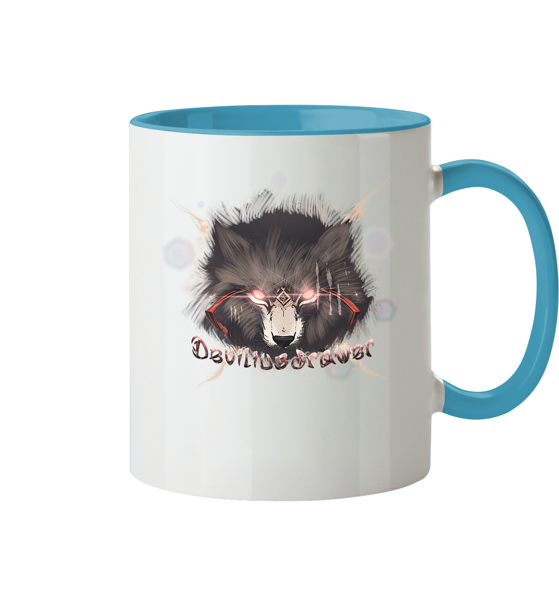 Deviliusdrawer Sparking Wolf - Tasse zweifarbig