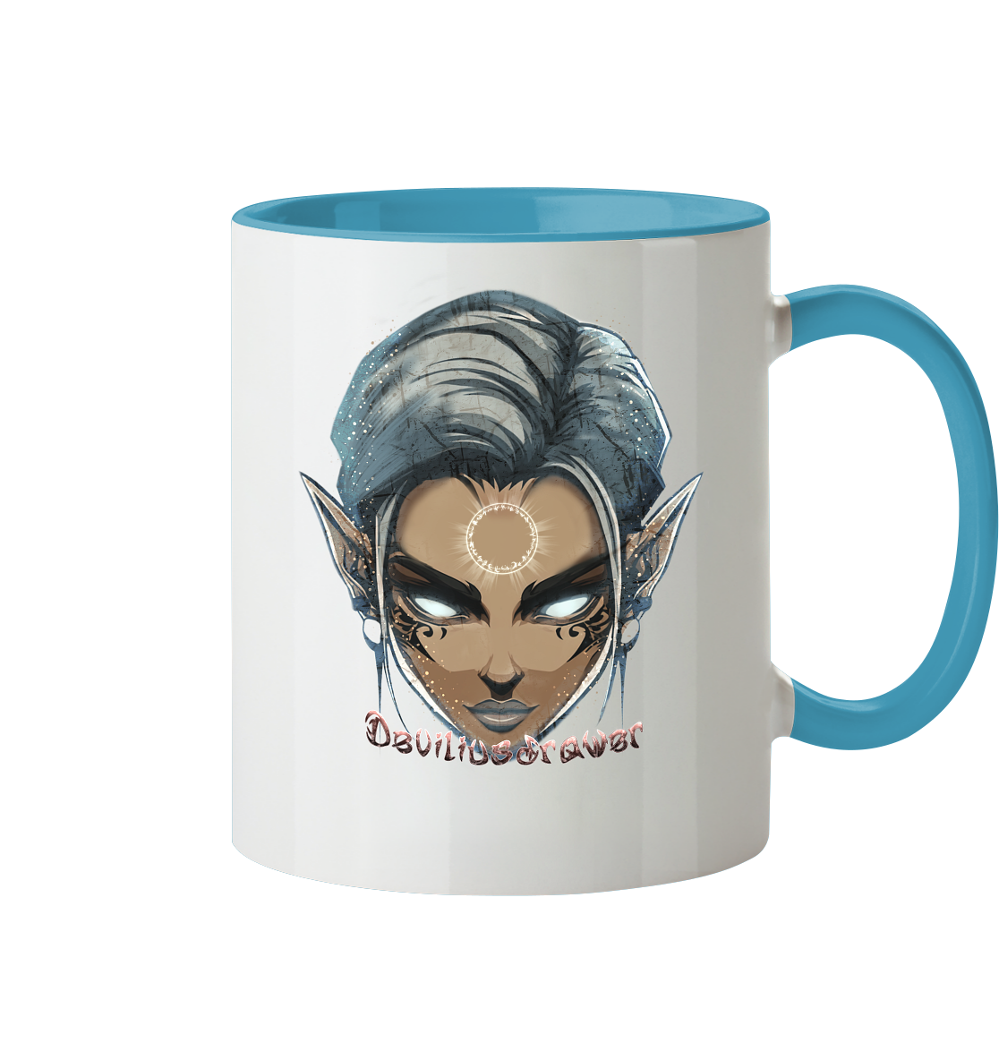 Deviliusdrawer Magician Elf - Tasse zweifarbig