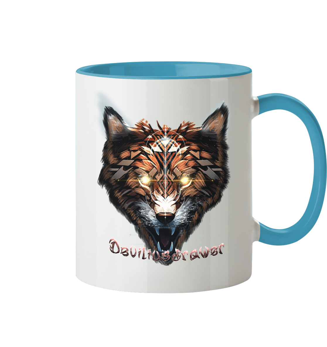 Deviliusdrawer Foxwolf - Tasse zweifarbig