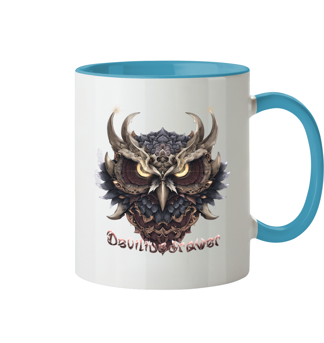 Deviliusdrawer Golden Owl - Tasse zweifarbig