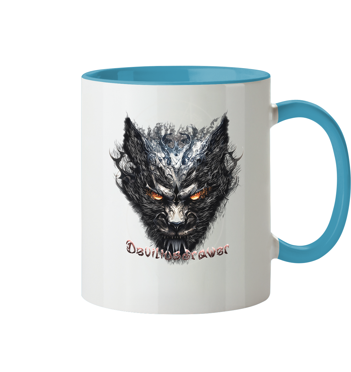 Deviliusdrawer Iron Cat - Tasse zweifarbig