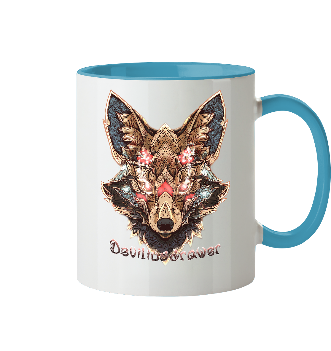Deviliusdrawer Cristal Kitsune - Tasse zweifarbig