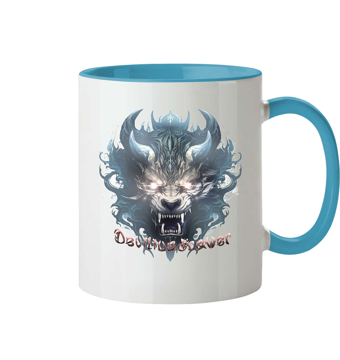 Deviliusdrawer Water Horn Tiger - Tasse zweifarbig