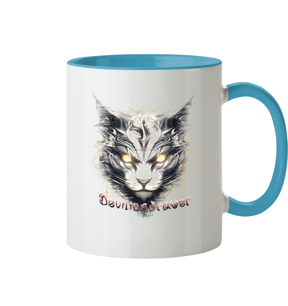Deviliusdrawer Magician Cat - Tasse zweifarbig
