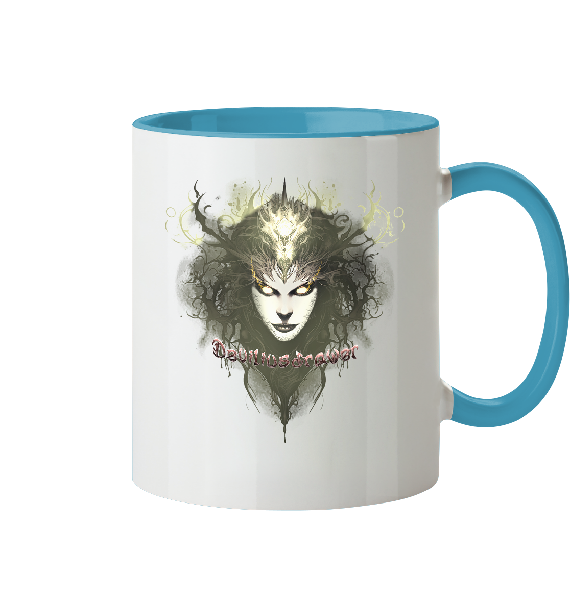 Deviliusdrawer Golden Demonica - Tasse zweifarbig