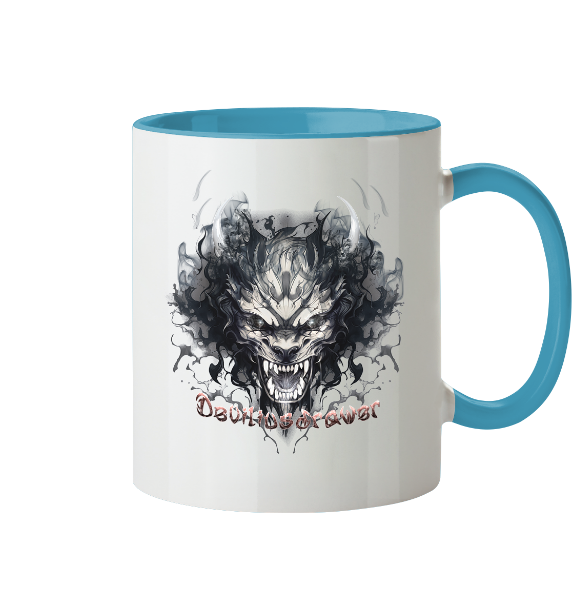 Deviliusdrawer Smoke Beast - Tasse zweifarbig