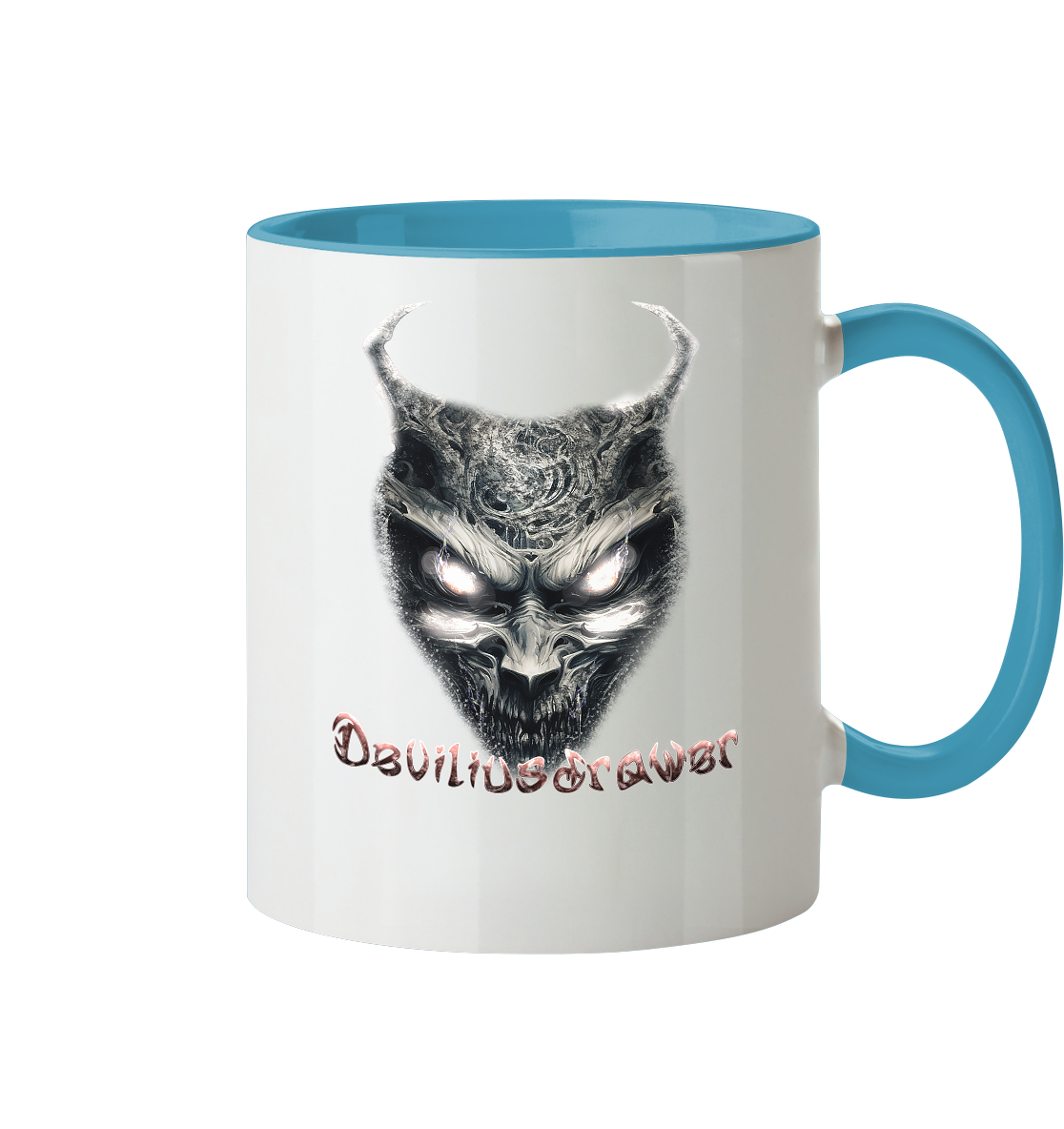 Deviliusdrawer Demonic Evil Zombie - Tasse zweifarbig