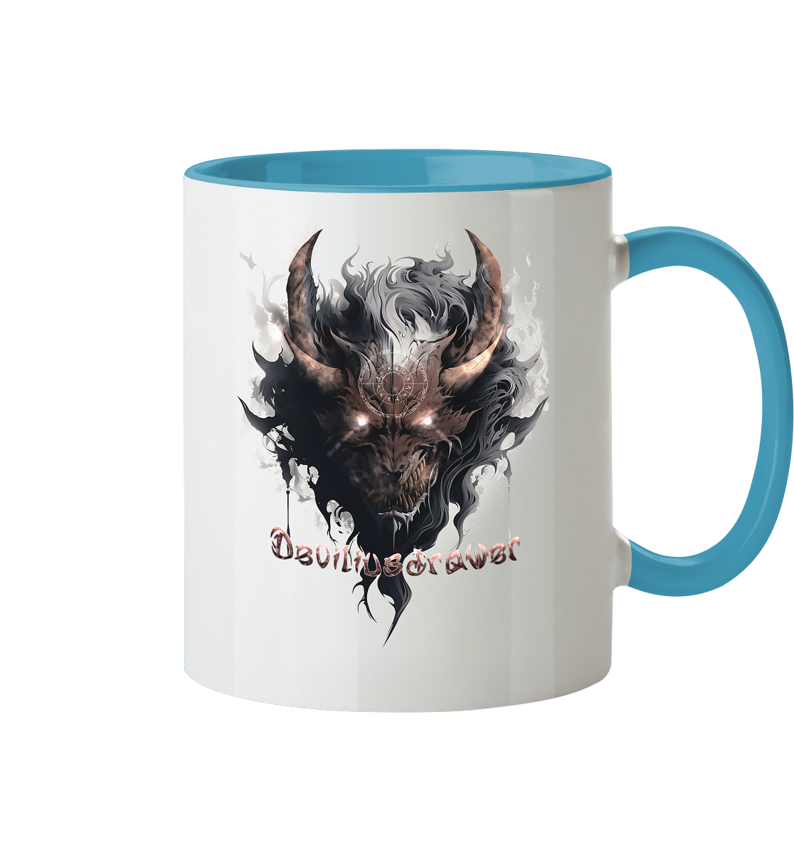 Deviliusdrawer Magic Redeyed Demon - Tasse zweifarbig