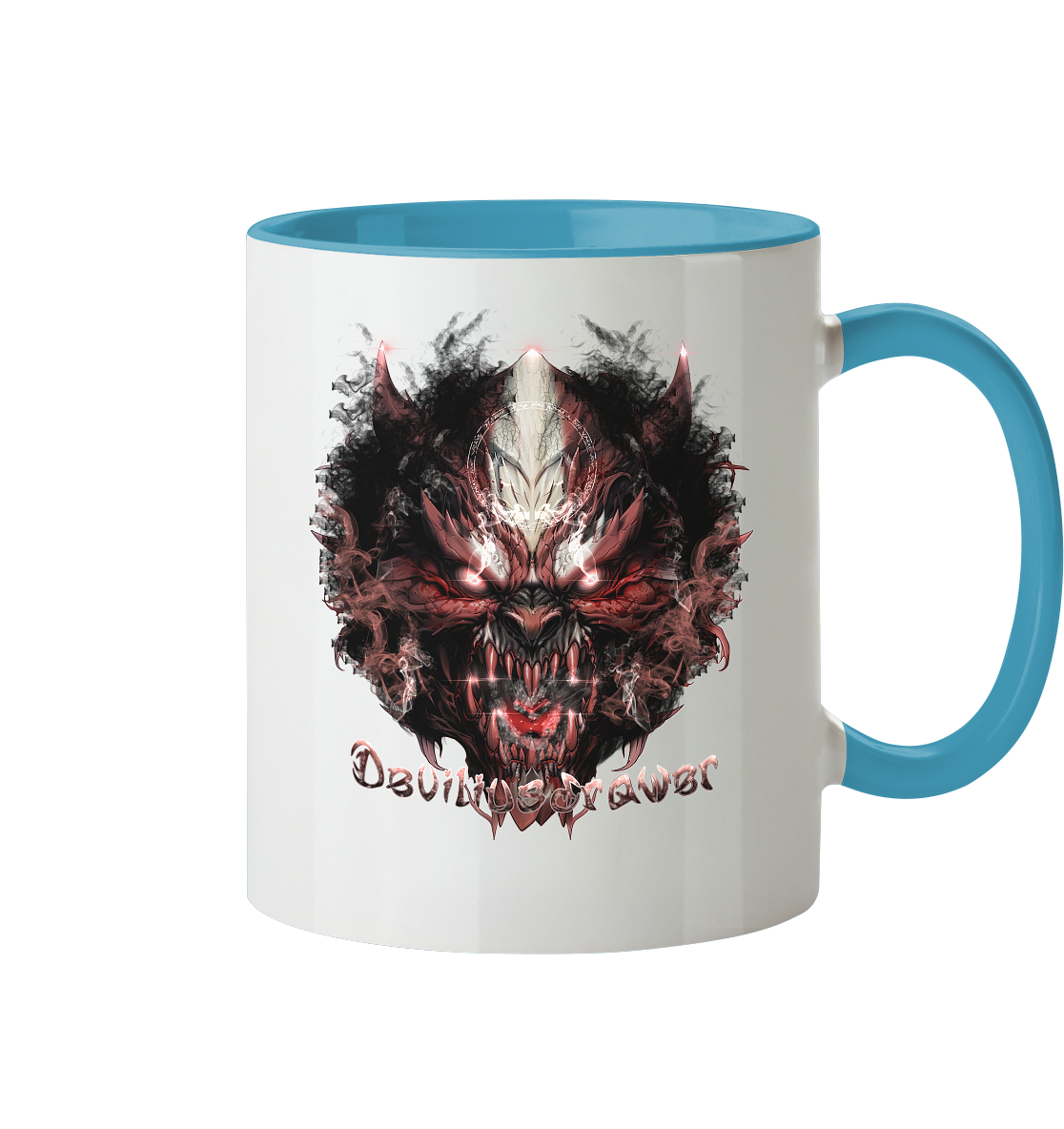 Deviliusdrawer Bloody Demon Vampire - Tasse zweifarbig
