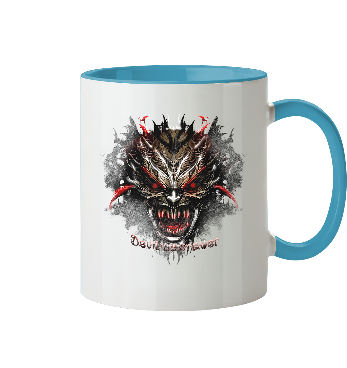 Deviliusdrawer Dark Redeyed Devil - Tasse zweifarbig
