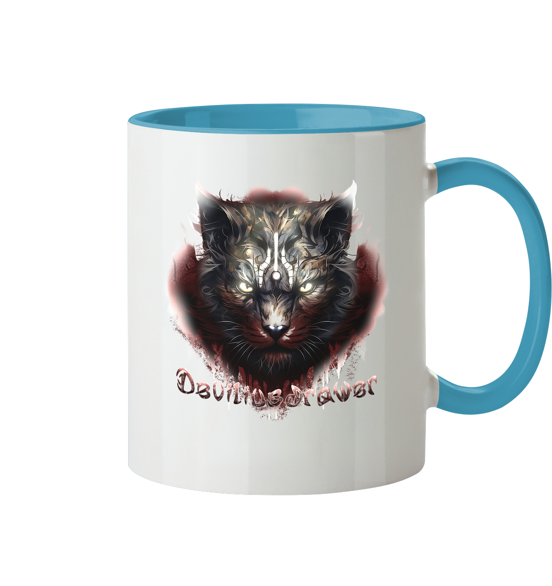 Deviliusdrawer Angry Badass - Tasse zweifarbig