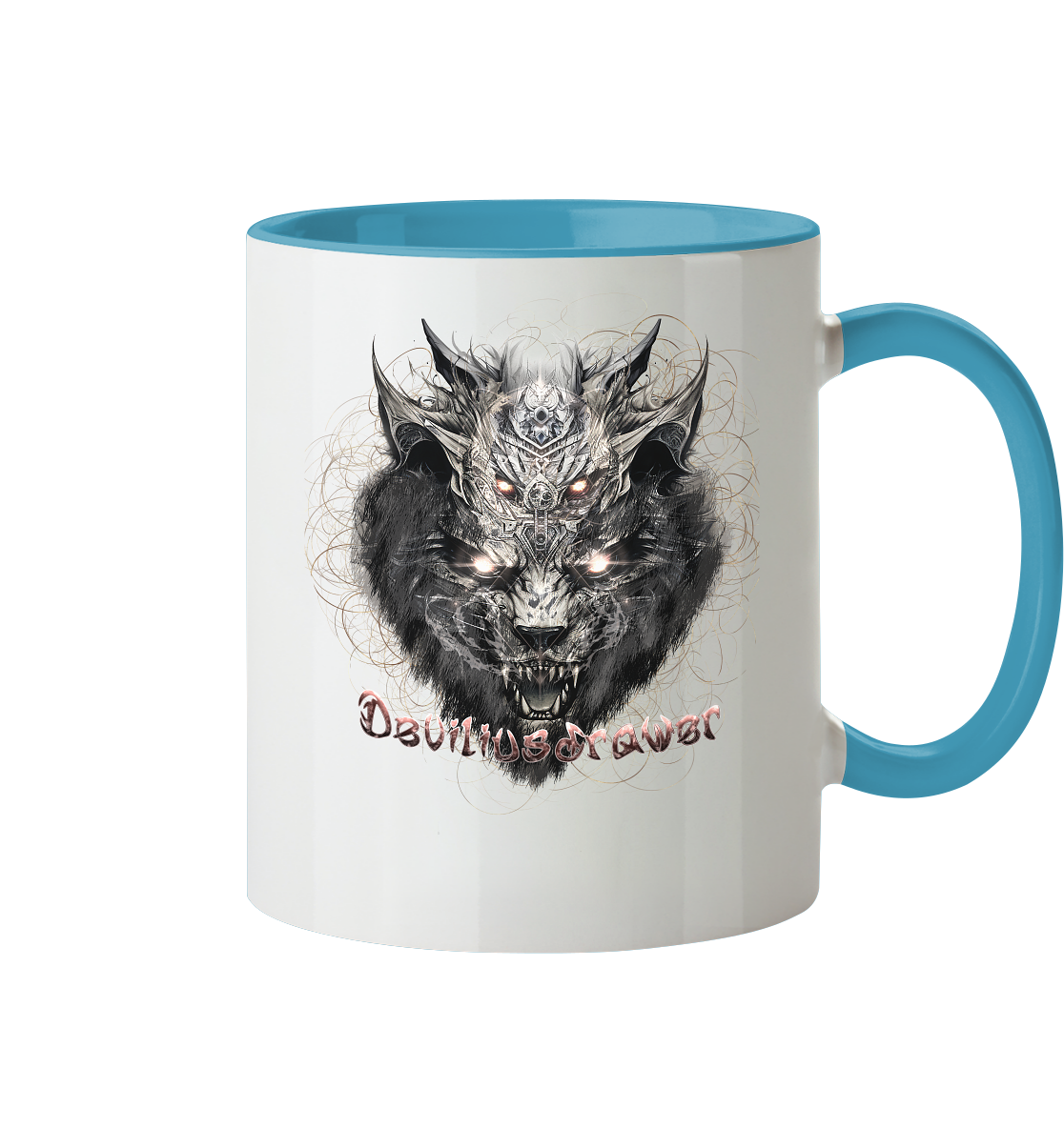 Deviliusdrawer Magical Beast Cat - Tasse zweifarbig