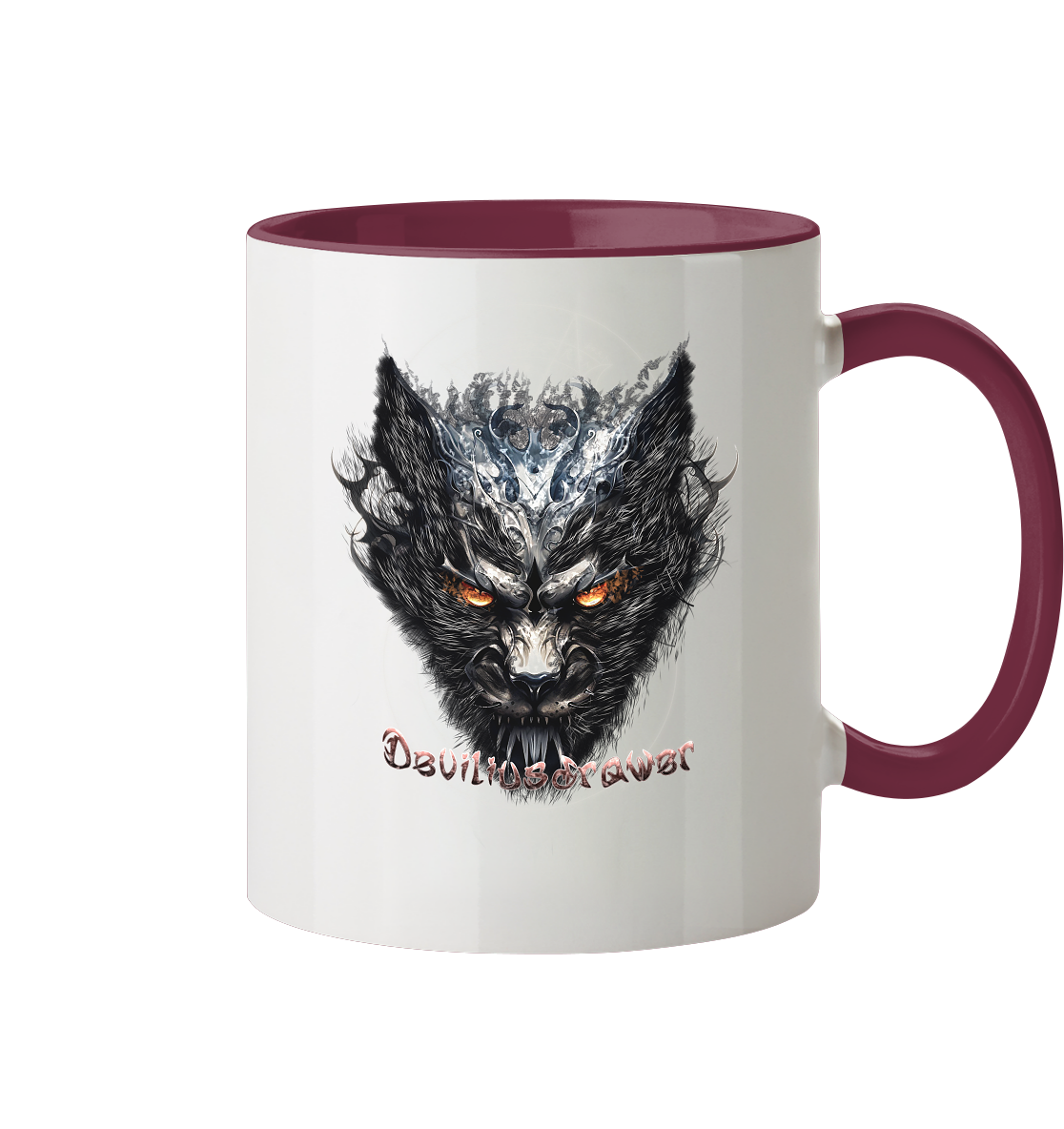 Deviliusdrawer Iron Cat - Tasse zweifarbig
