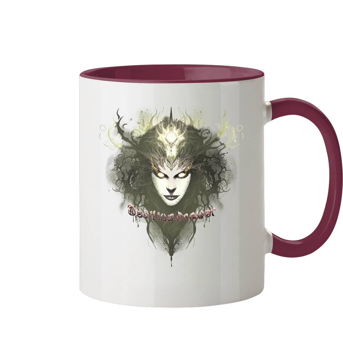 Deviliusdrawer Golden Demonica - Tasse zweifarbig