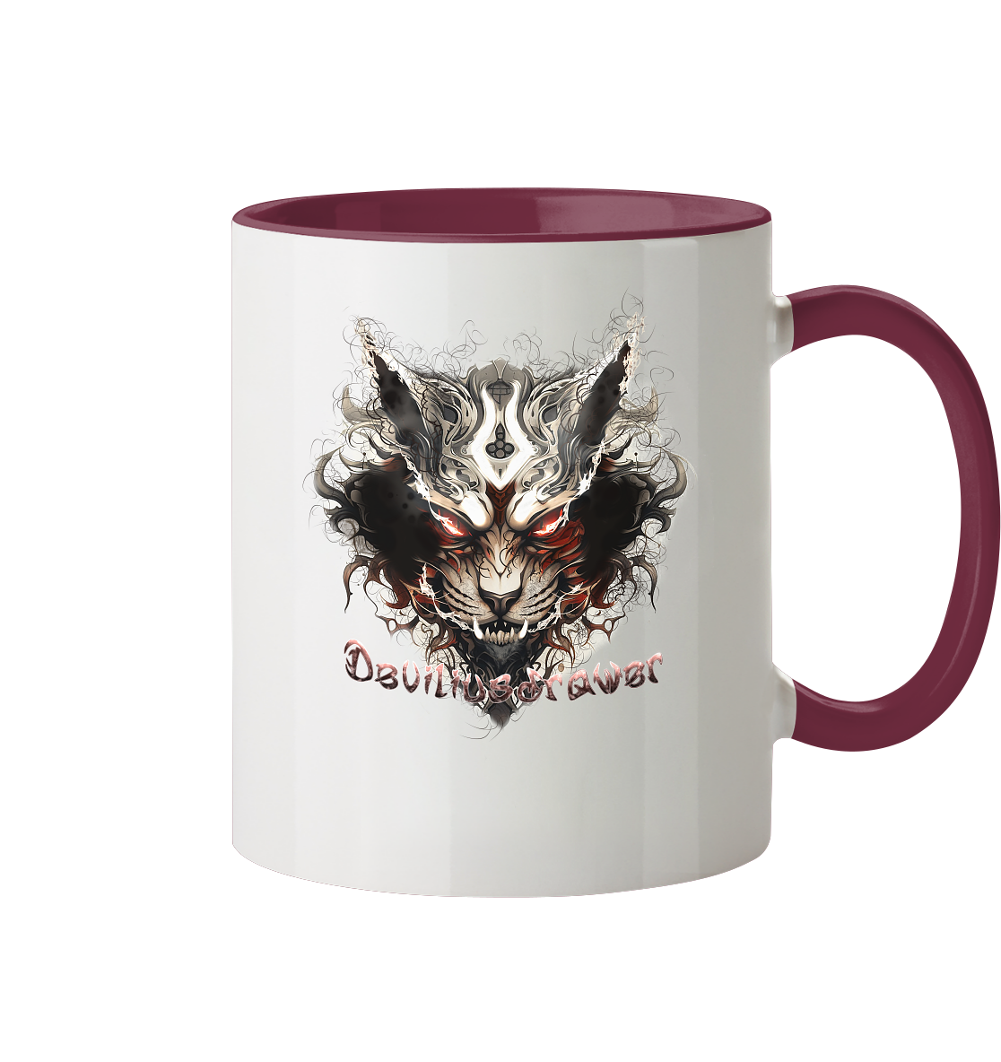 Deviliusdrawer Wild Hotcat  - Tasse zweifarbig