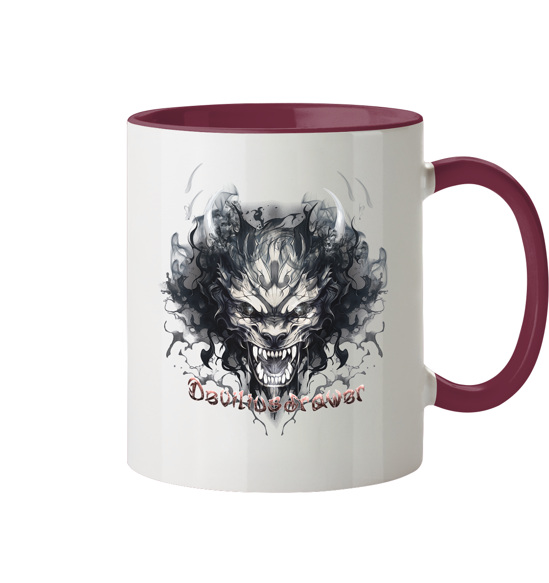 Deviliusdrawer Smoke Beast - Tasse zweifarbig