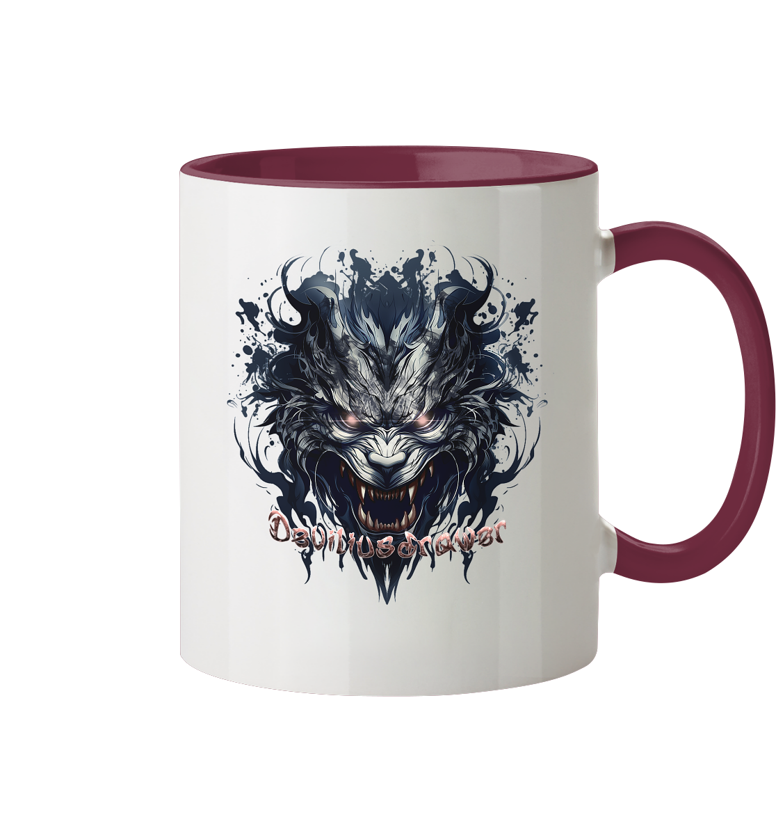 Deviliusdrawer Cruel Wolf - Tasse zweifarbig