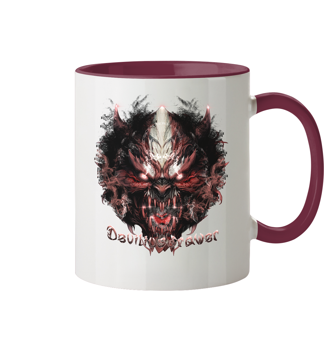Deviliusdrawer Bloody Demon Vampire - Tasse zweifarbig