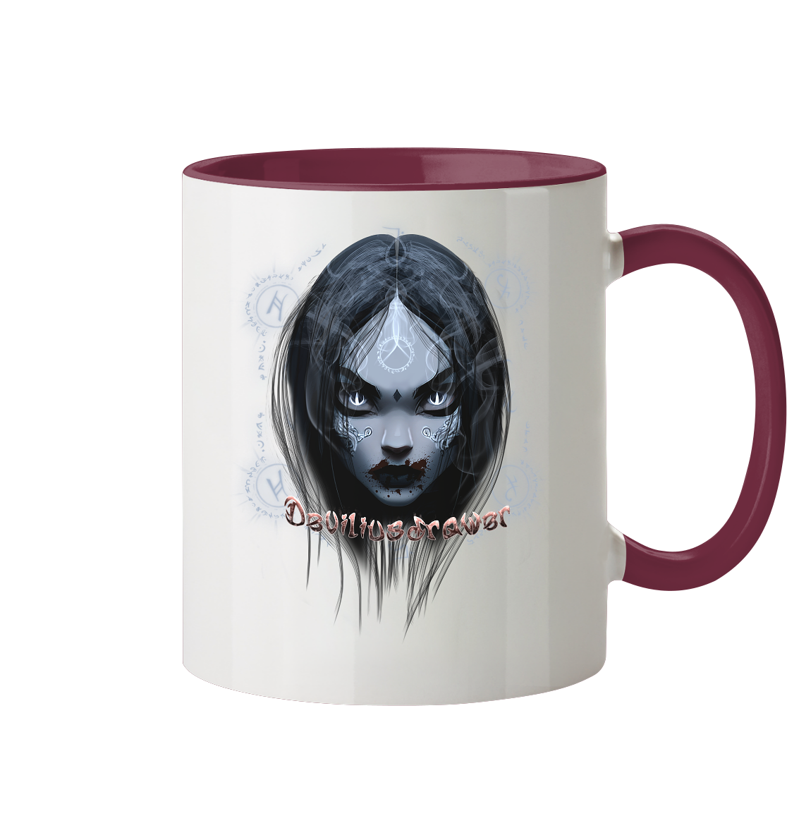 Deviliusdrawer Vampiric Elf - Tasse zweifarbig