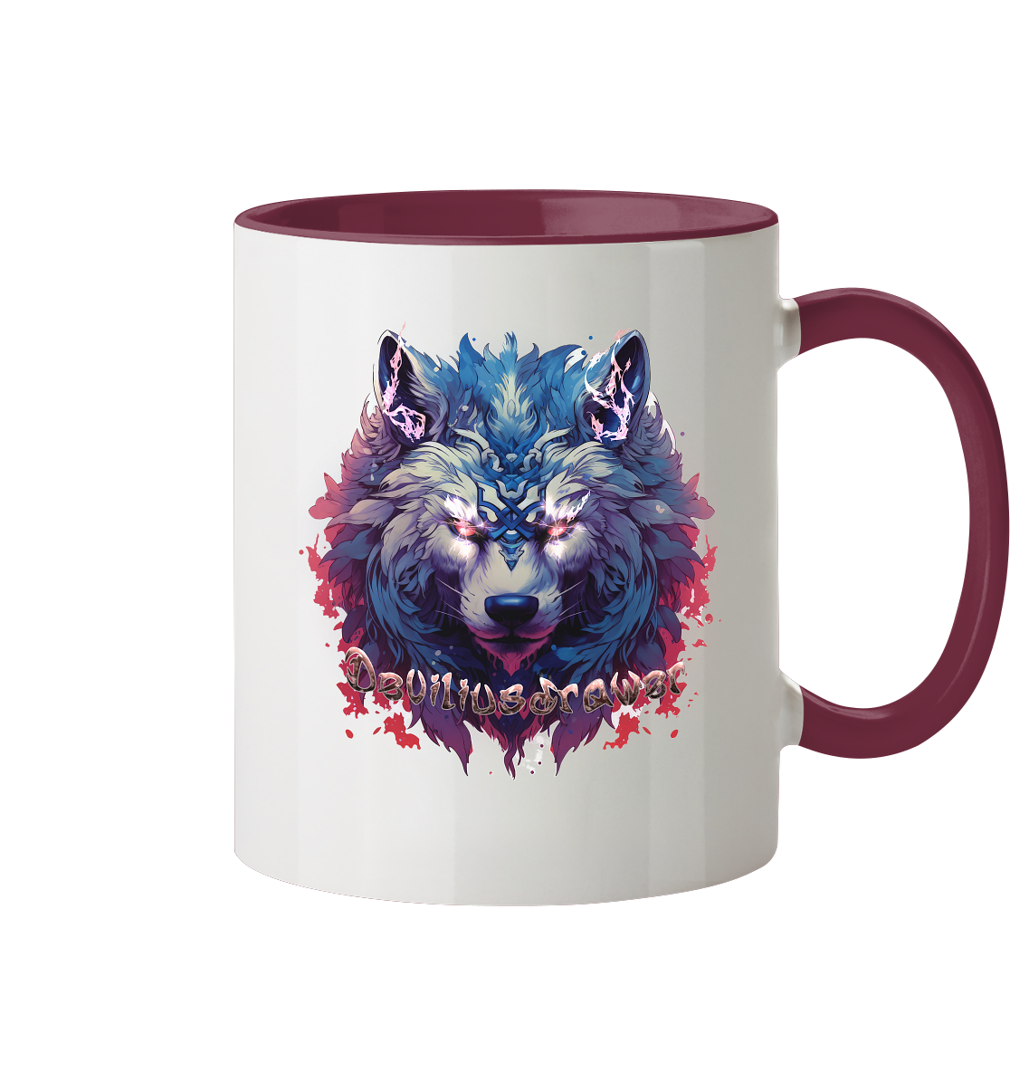 Deviliusdrawer Magic Wolf - Tasse zweifarbig