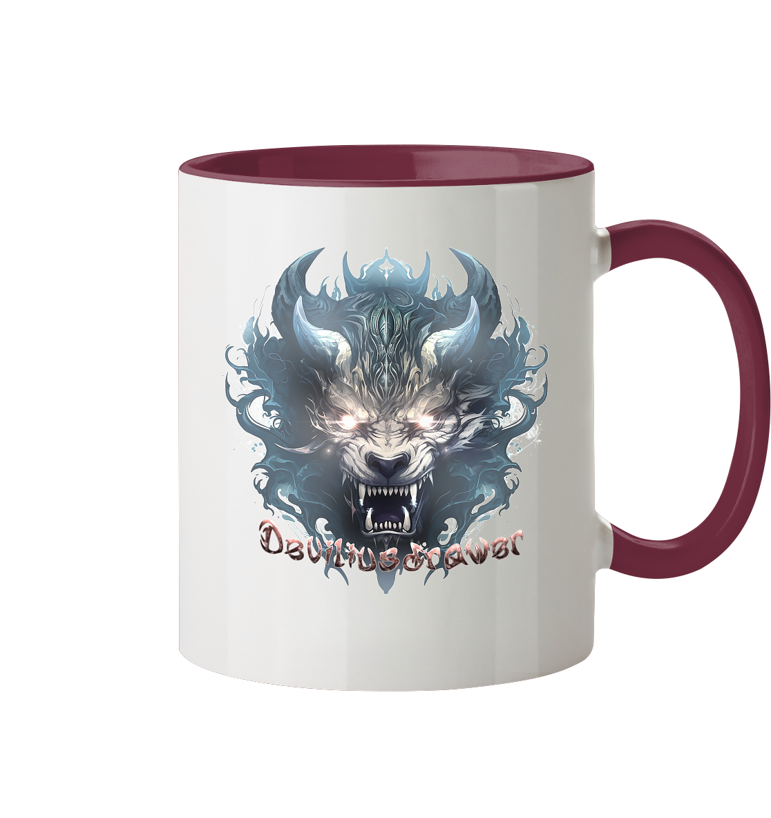 Deviliusdrawer Water Horn Tiger - Tasse zweifarbig
