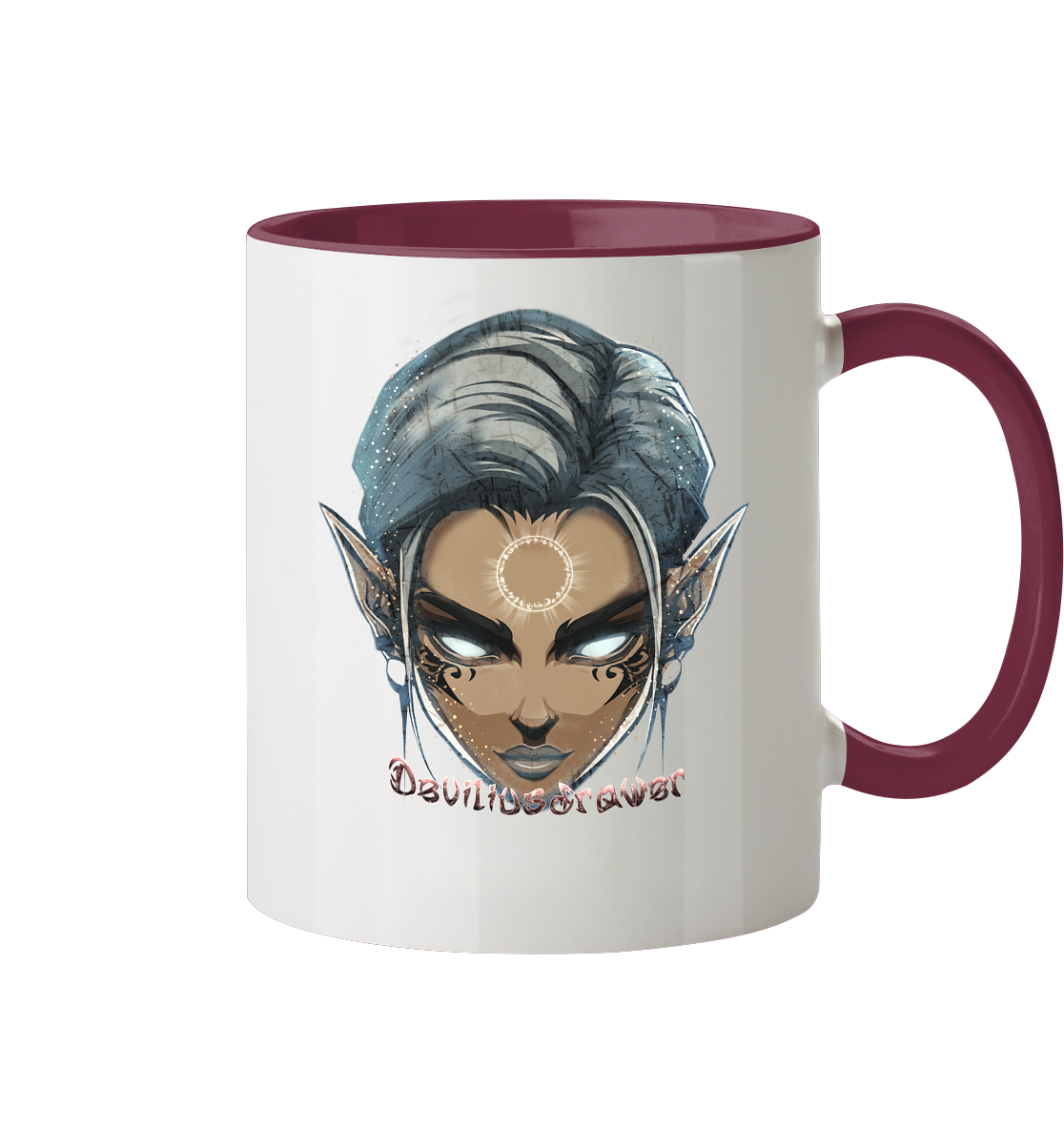 Deviliusdrawer Magician Elf - Tasse zweifarbig