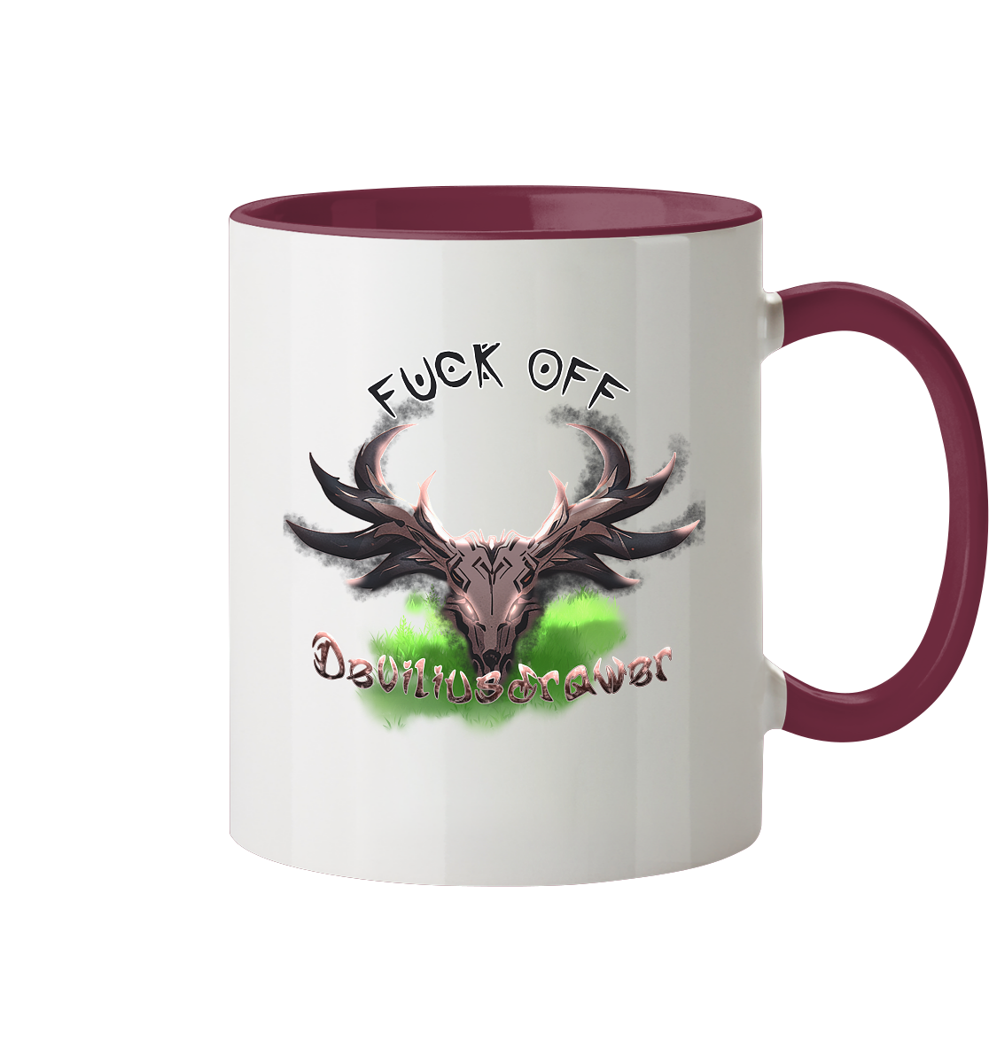 Deviliusdrawer Bad Deer - Tasse zweifarbig