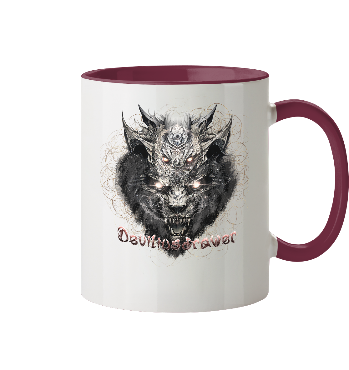 Deviliusdrawer Magical Beast Cat - Tasse zweifarbig
