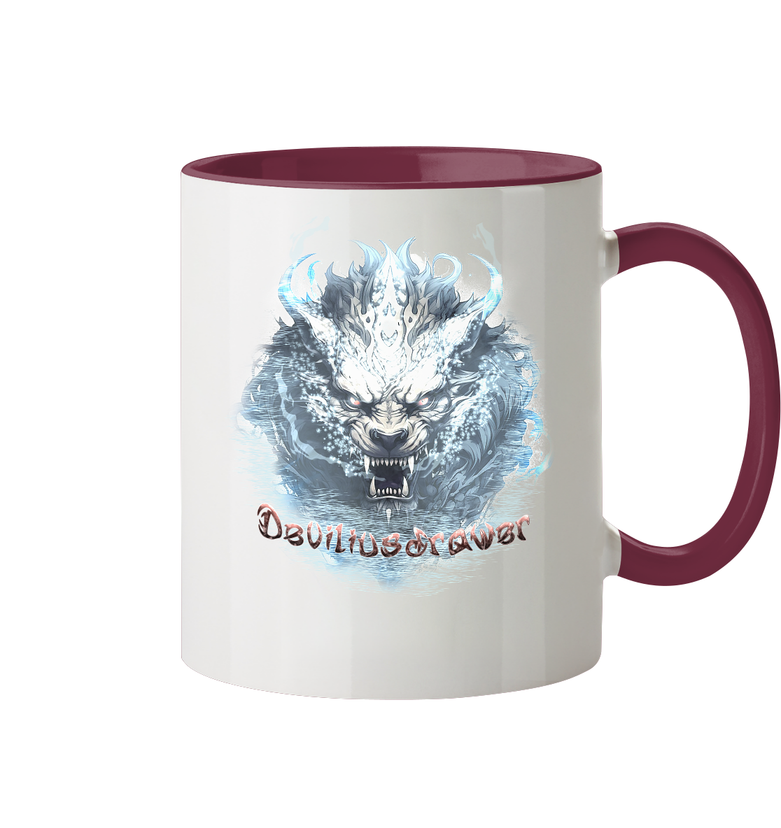 Deviliusdrawer Water Tiger - Tasse zweifarbig