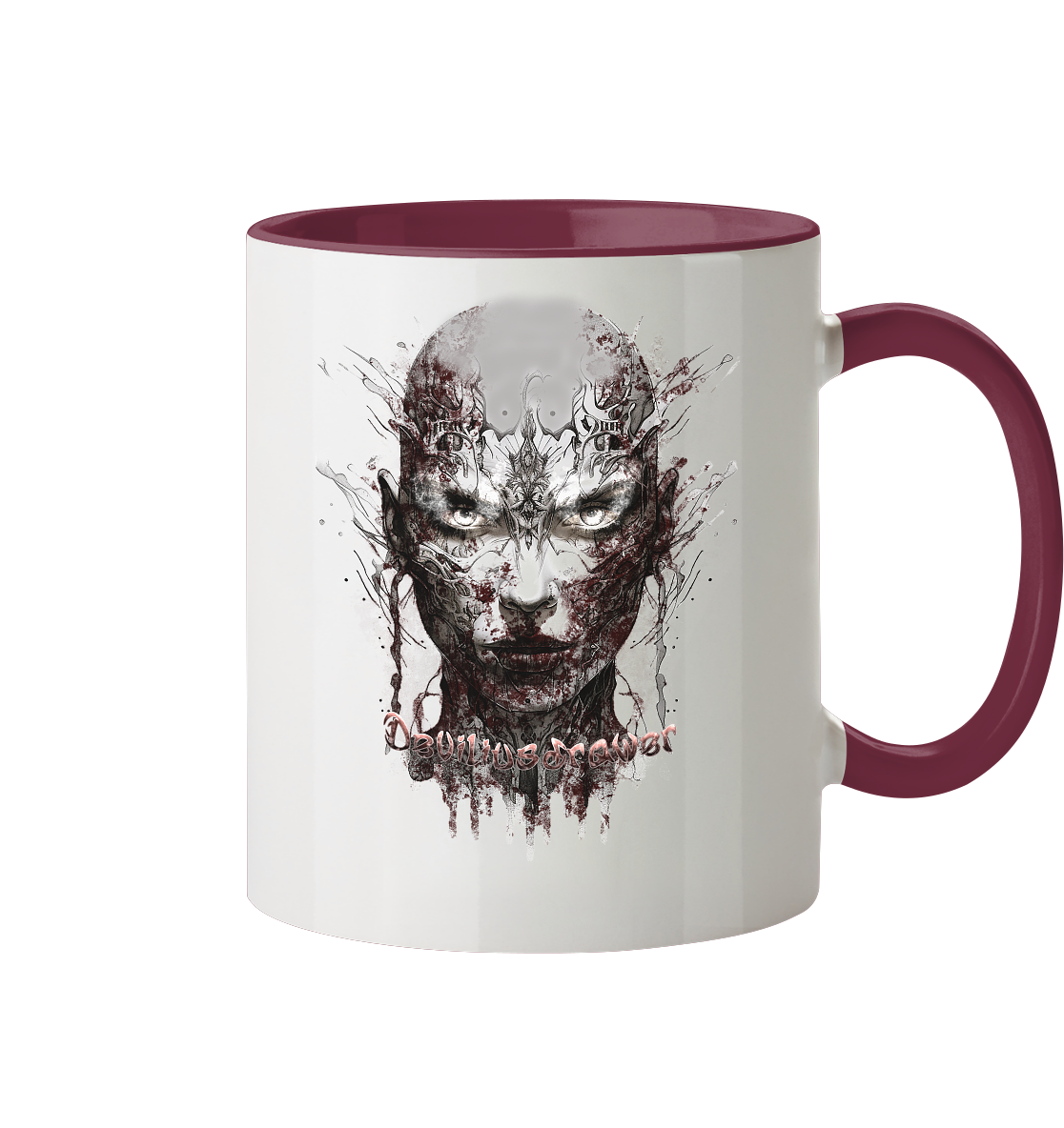 Deviliusdrawer Mechanic Girl - Tasse zweifarbig