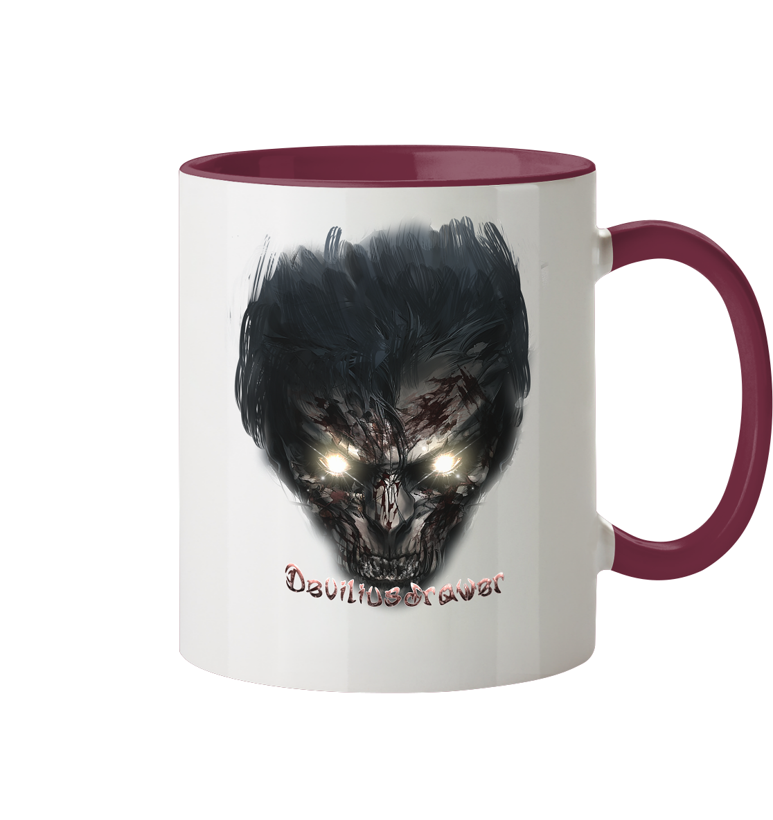 Deviliusdrawer Dark Zombie - Tasse zweifarbig