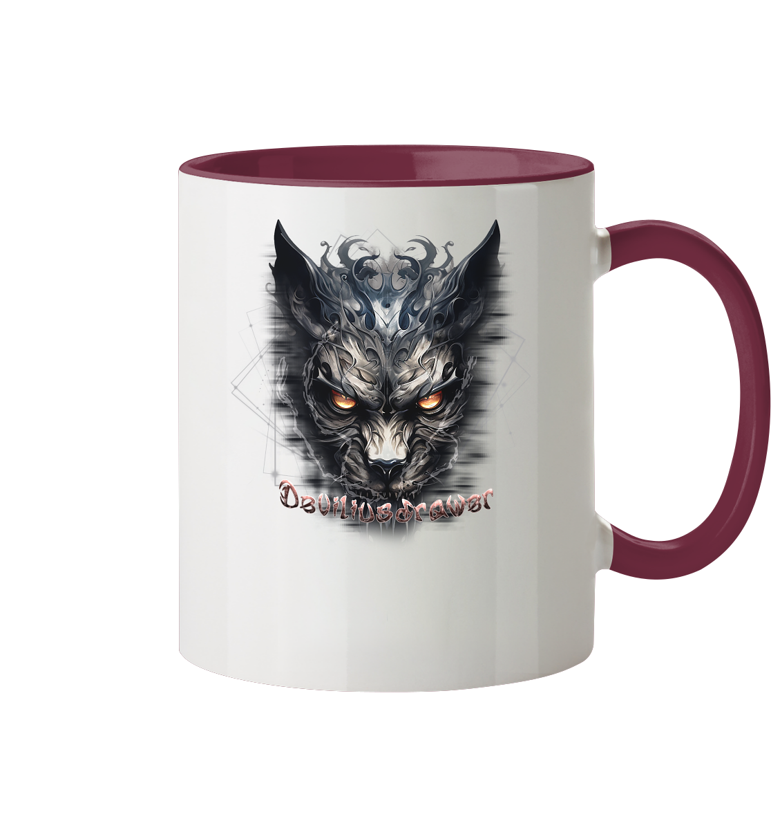 Deviliusdrawer Dark Wearwolf - Tasse zweifarbig