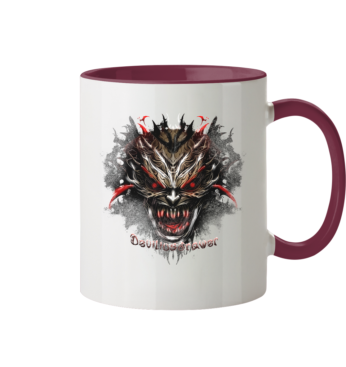 Deviliusdrawer Dark Redeyed Devil - Tasse zweifarbig