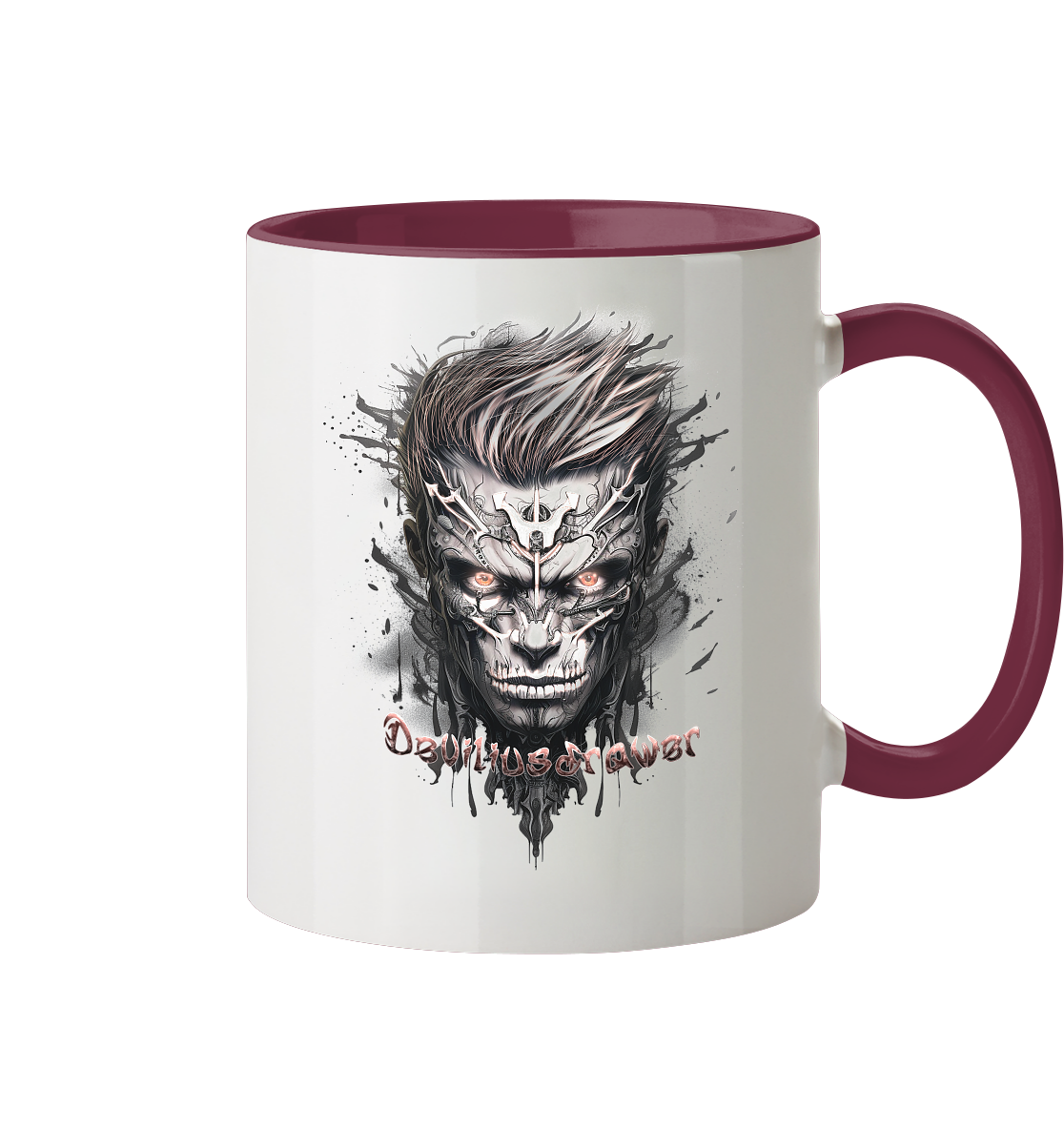 Deviliusdrawer Cyborg Men - Tasse zweifarbig