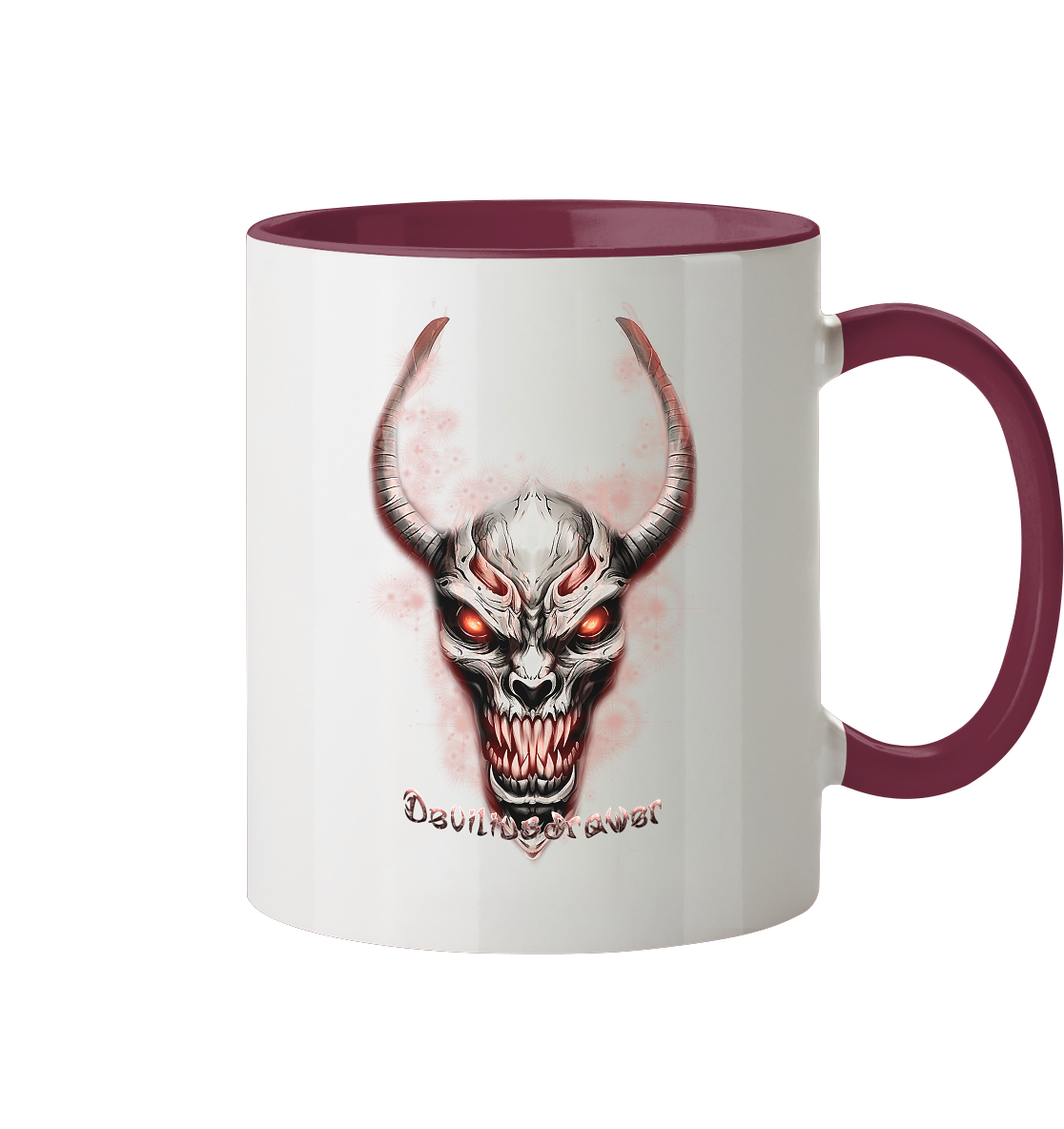 Deviliusdrawer Red Eyed Skeleton - Tasse zweifarbig
