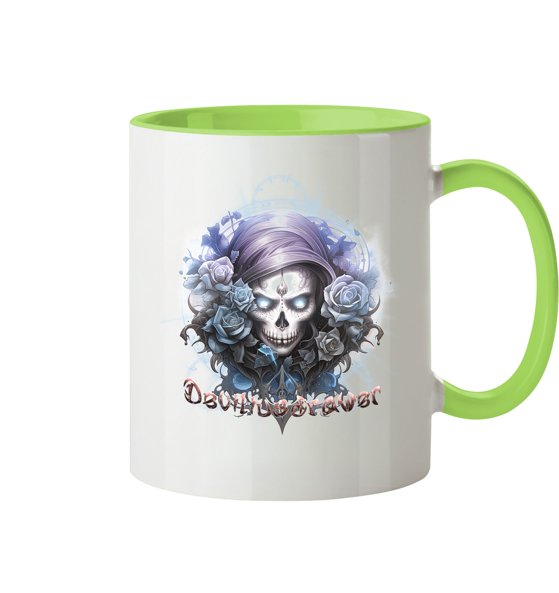 Deviliusdrawer Death Beauty - Tasse zweifarbig