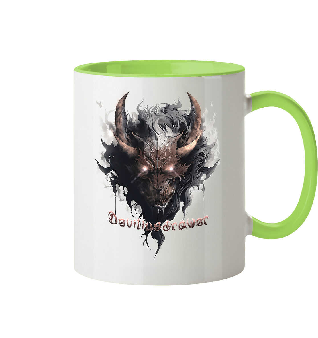 Deviliusdrawer Magic Redeyed Demon - Tasse zweifarbig