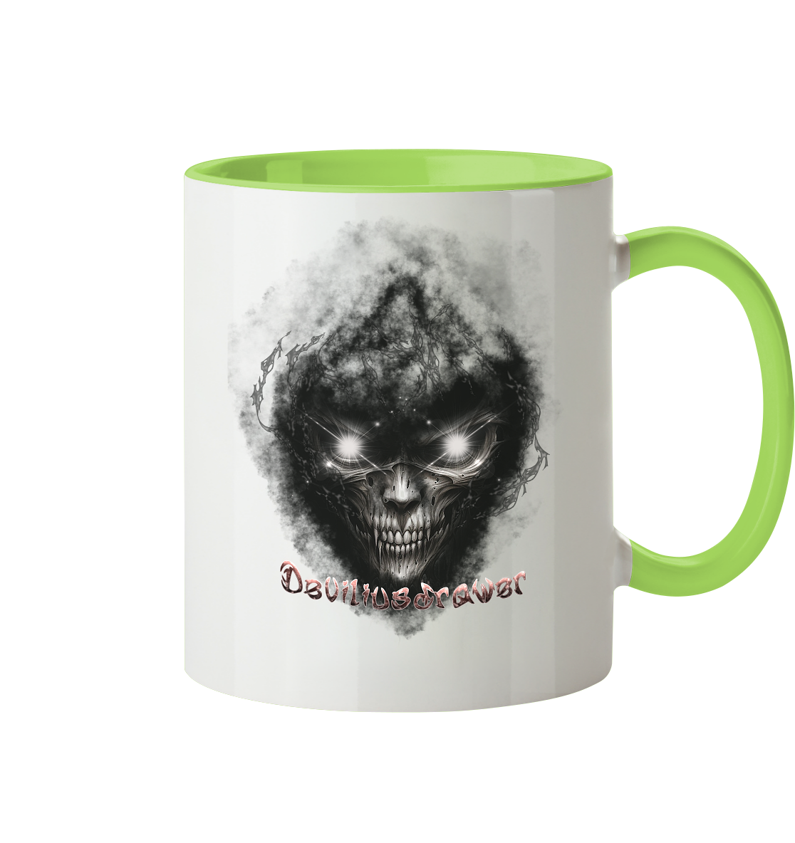 Deviliusdrawer Dark Death - Tasse zweifarbig