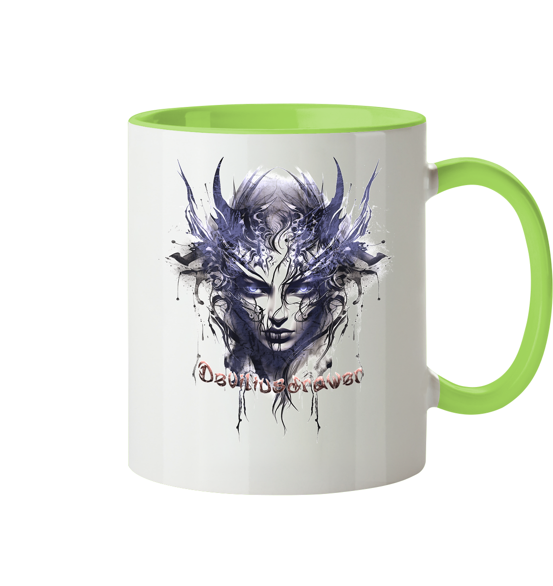 Deviliusdrawer Ice Elf - Tasse zweifarbig