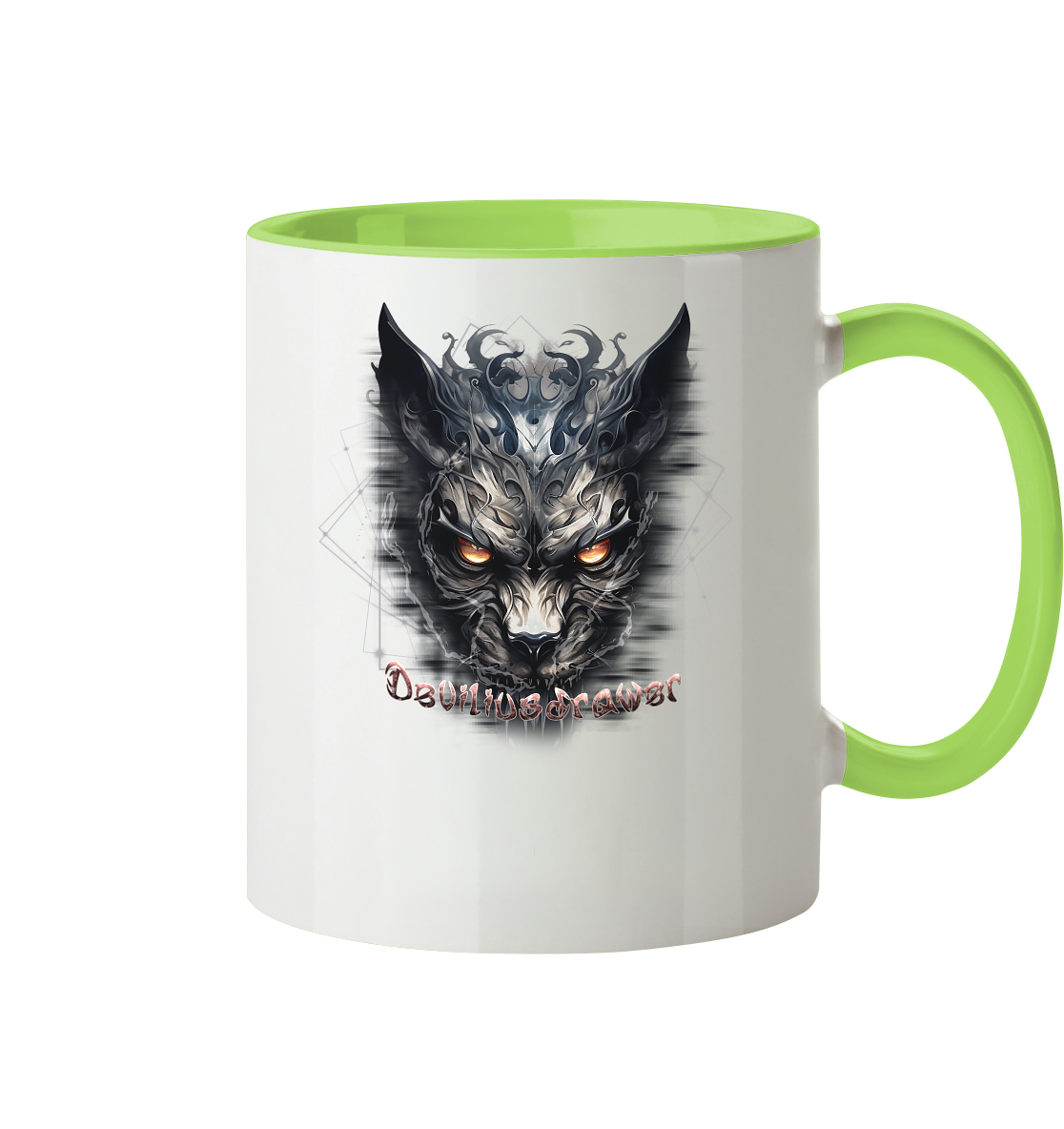Deviliusdrawer Dark Wearwolf - Tasse zweifarbig