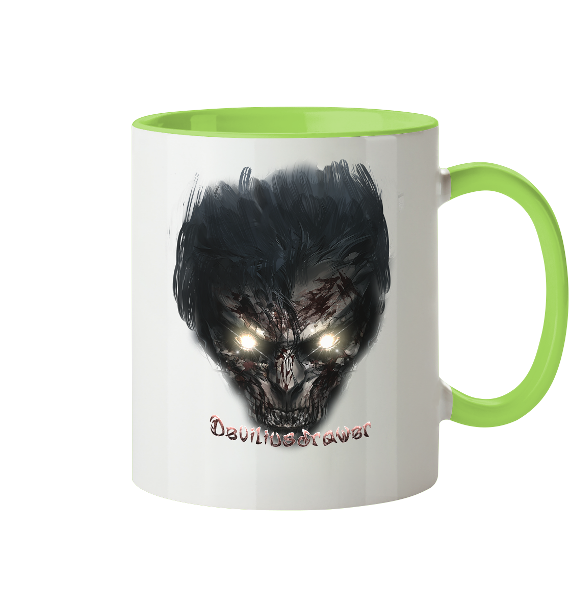 Deviliusdrawer Dark Zombie - Tasse zweifarbig