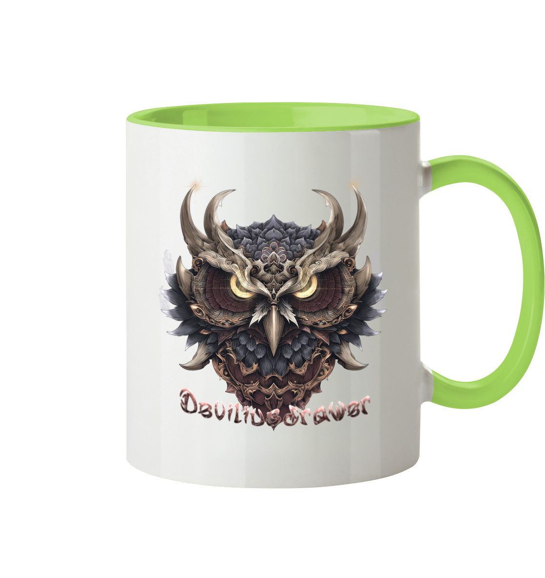 Deviliusdrawer Golden Owl - Tasse zweifarbig