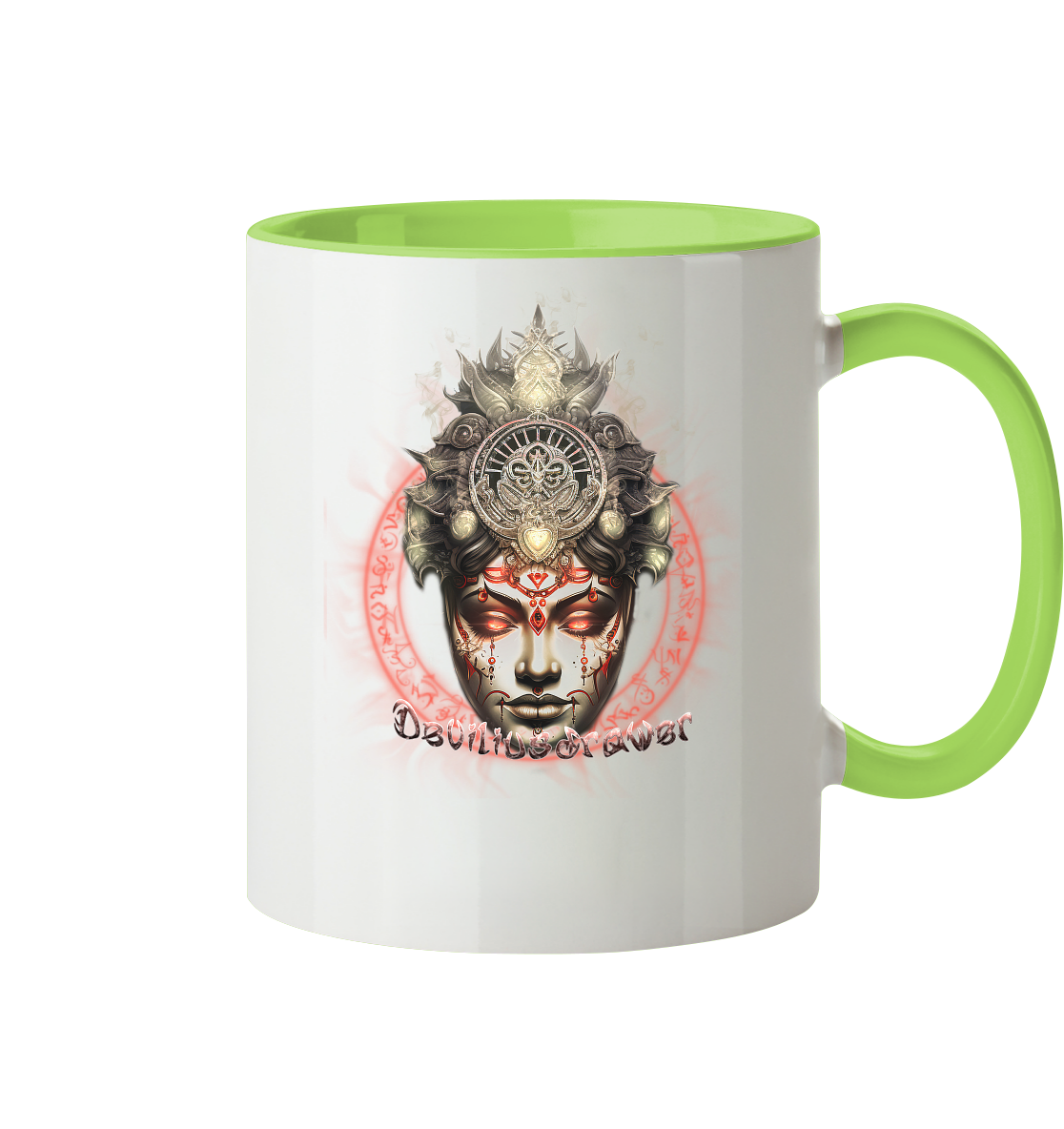 Deviliusdrawer Devils Godess - Tasse zweifarbig