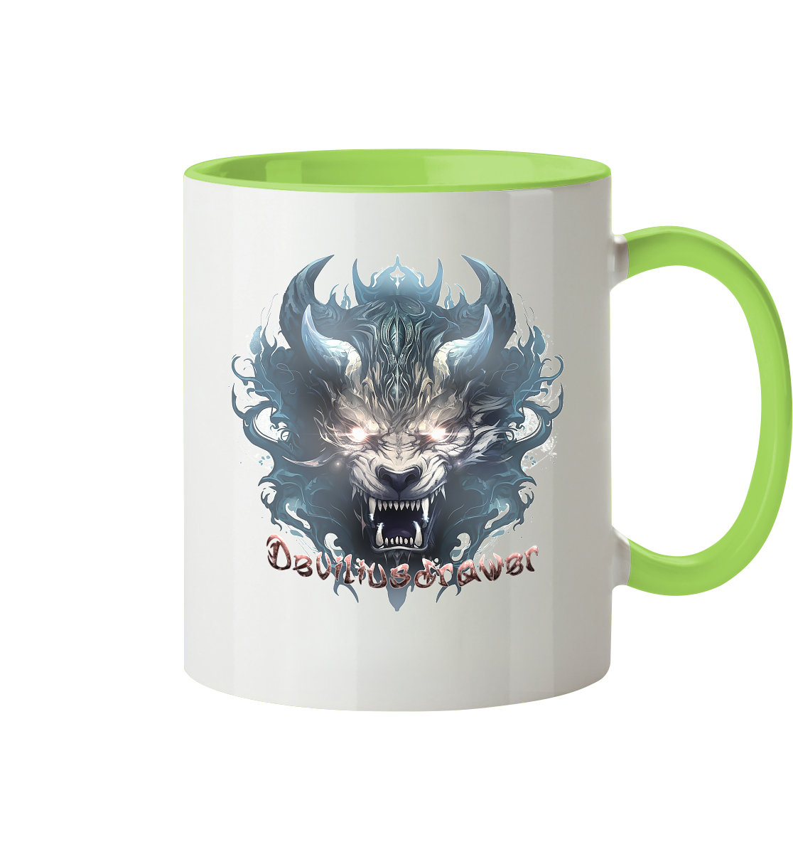 Deviliusdrawer Water Horn Tiger - Tasse zweifarbig