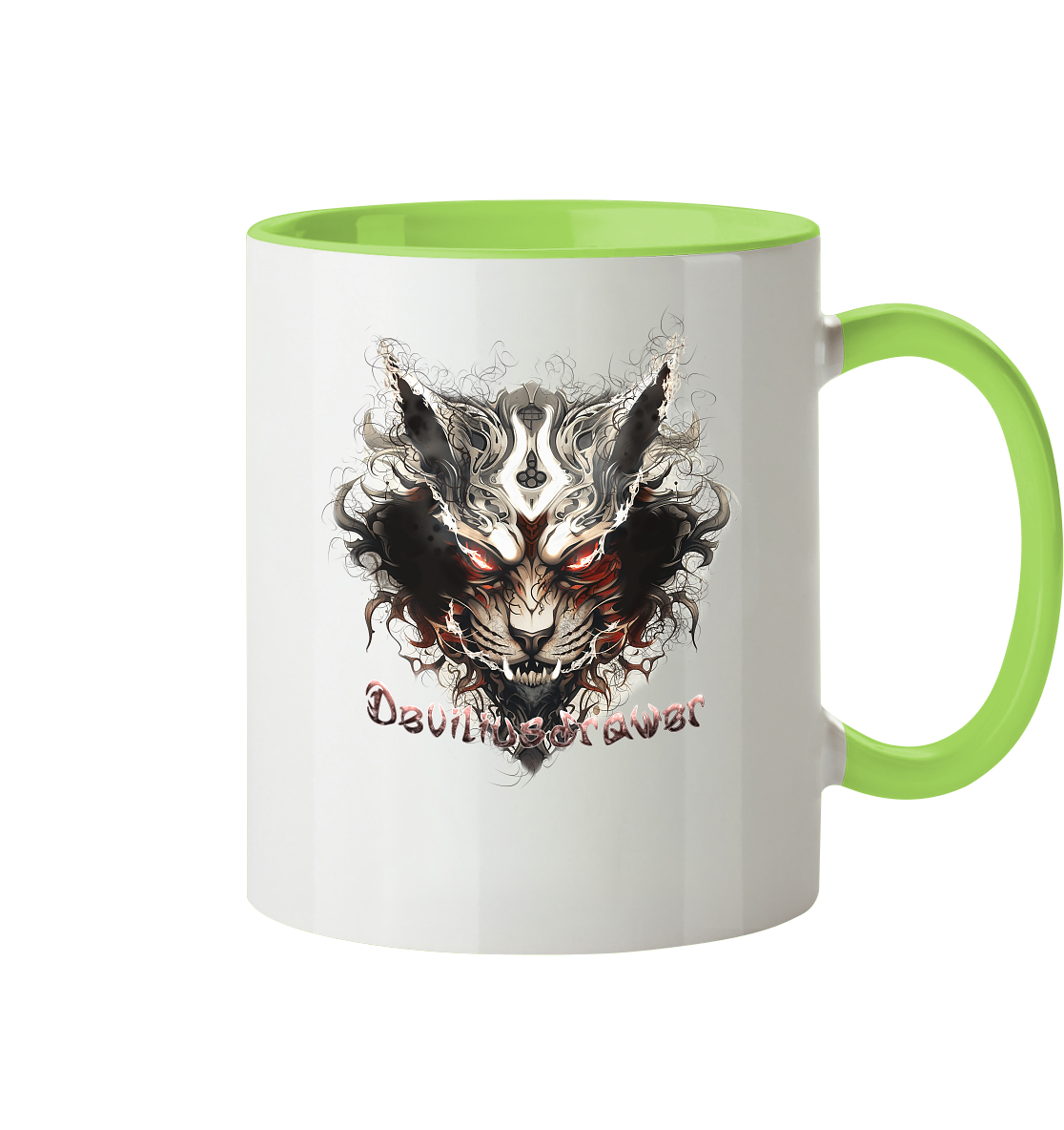 Deviliusdrawer Wild Hotcat  - Tasse zweifarbig