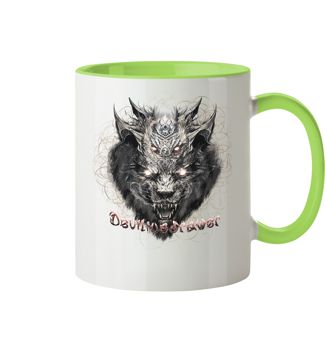 Deviliusdrawer Magical Beast Cat - Tasse zweifarbig