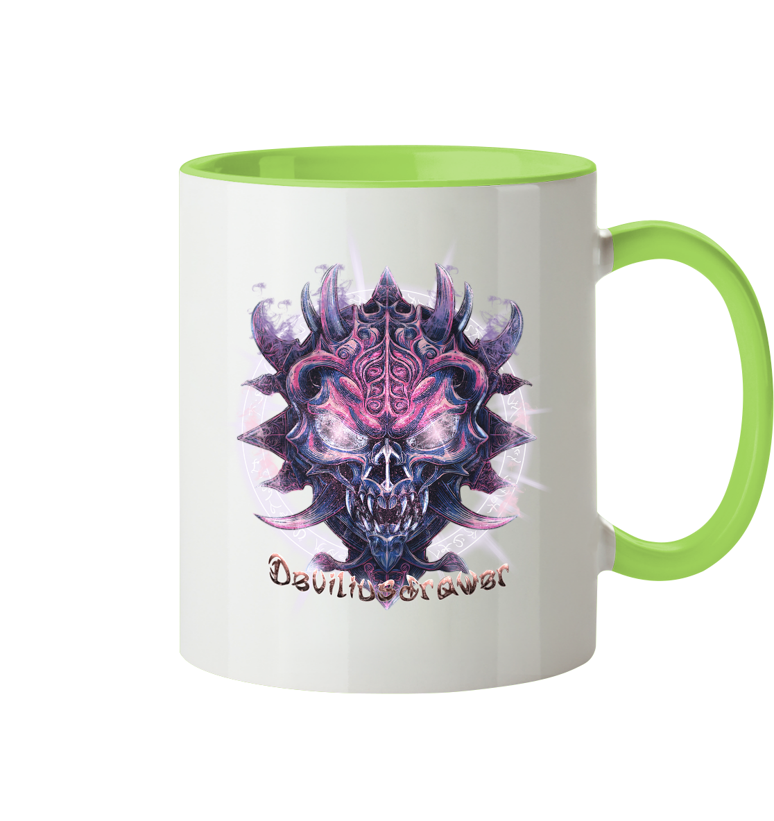 Deviliusdrawer Fire Demon - Tasse zweifarbig