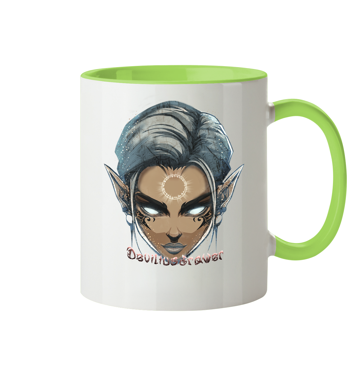 Deviliusdrawer Magician Elf - Tasse zweifarbig