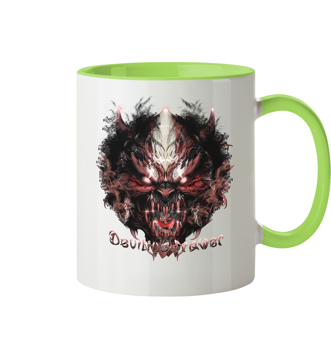 Deviliusdrawer Bloody Demon Vampire - Tasse zweifarbig