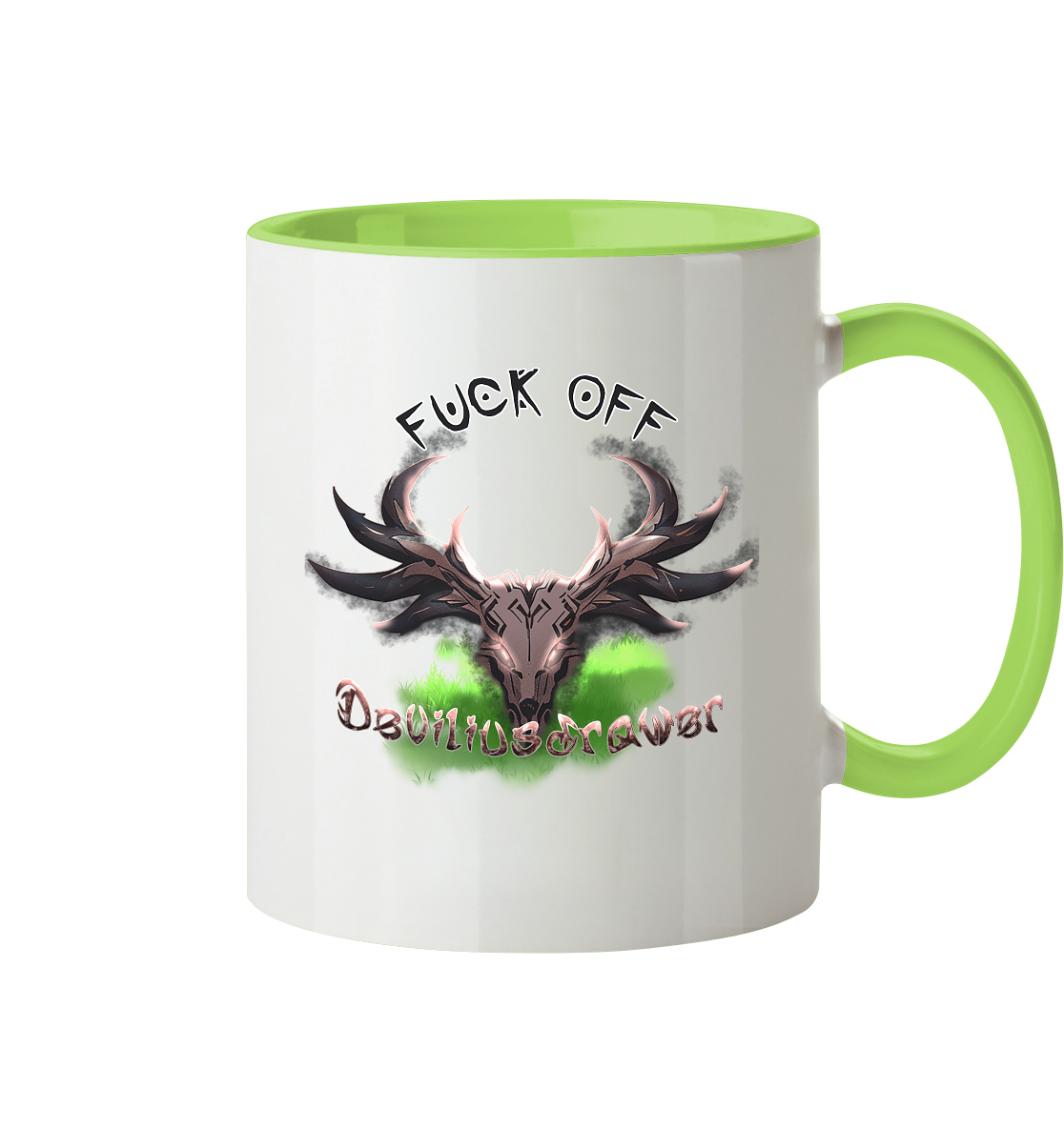 Deviliusdrawer Bad Deer - Tasse zweifarbig